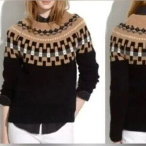 Madewell modern slope fair isle sweater